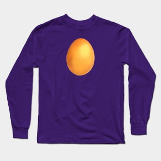 Single brown chicken egg. Long Sleeve T-Shirt